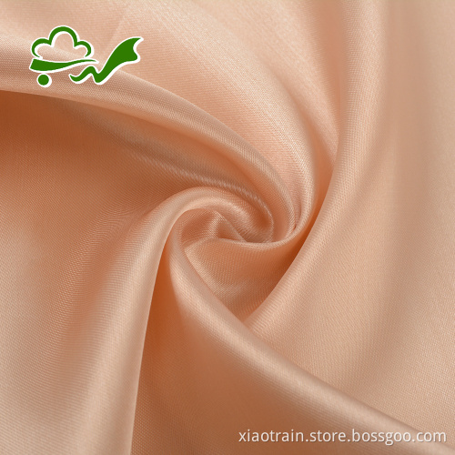 Satin 100% polyester soft fabric for garment